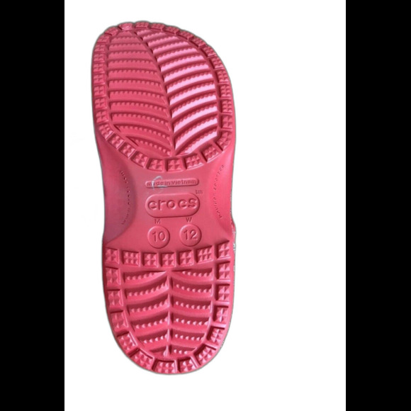 NEW Vineyard Vines Crocs Collab Classic Clog Woody Red M10 W12 Whale Jibbitz - Picture 6 of 6